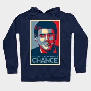 Lloyd Christmas Chance Poster Hoodie